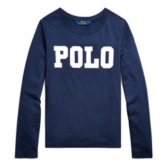 Майка с длинными рукавами POLO RALPH LAUREN French Navy 313-759123-004 520627101 цена и информация | Рубашки для девочек | 220.lv