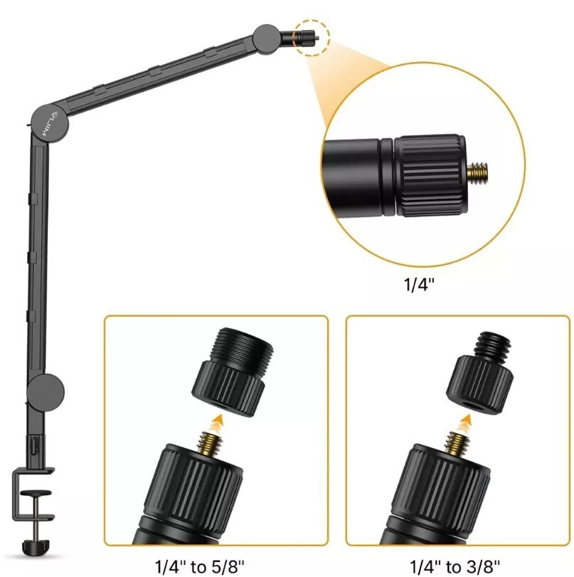 Arm Arm Desk kronšteins kameras mikrofonam LS25 cena un informācija | Citi piederumi fotokamerām | 220.lv