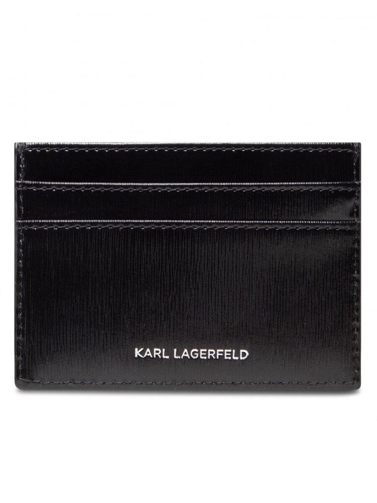 Kredītkaršu maks Karl Lagerfeld Black 545004818 cena un informācija | Sieviešu maki, karšu maki | 220.lv