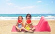 Pludmales paklājs ar atzveltni, piepūšams, 50 x 50 x 37 cm, rozā krāsā cena un informācija | Piepūšamās rotaļlietas un pludmales preces | 220.lv