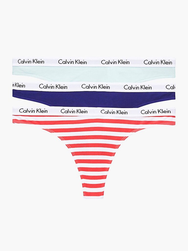 Calvin Klein biksītes sievietēm 545654436, dažādu krāsu, 3 gab. cena un informācija | Sieviešu biksītes | 220.lv