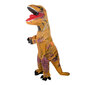 Milzu brūns piepūšamais dinozauru kostīms, T-REX, 1,5-1,9 m cena un informācija | Karnevāla kostīmi, maskas un parūkas | 220.lv