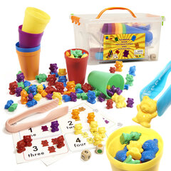 Счетные плюшевые мишки, 116 штук цена и информация | Развивающие игрушки | 220.lv