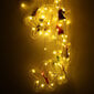 Aizkaru gaismekļi ar figūrām, silti balts, 3 m cena un informācija | Ziemassvētku lampiņas, LED virtenes | 220.lv