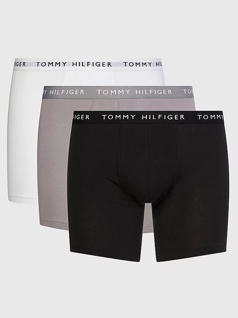 Tommy Hilfiger bokseršorti vīriešiem Essential 545659682, dažādu krāsu, 3 gab. cena un informācija | Vīriešu apakšbikses | 220.lv