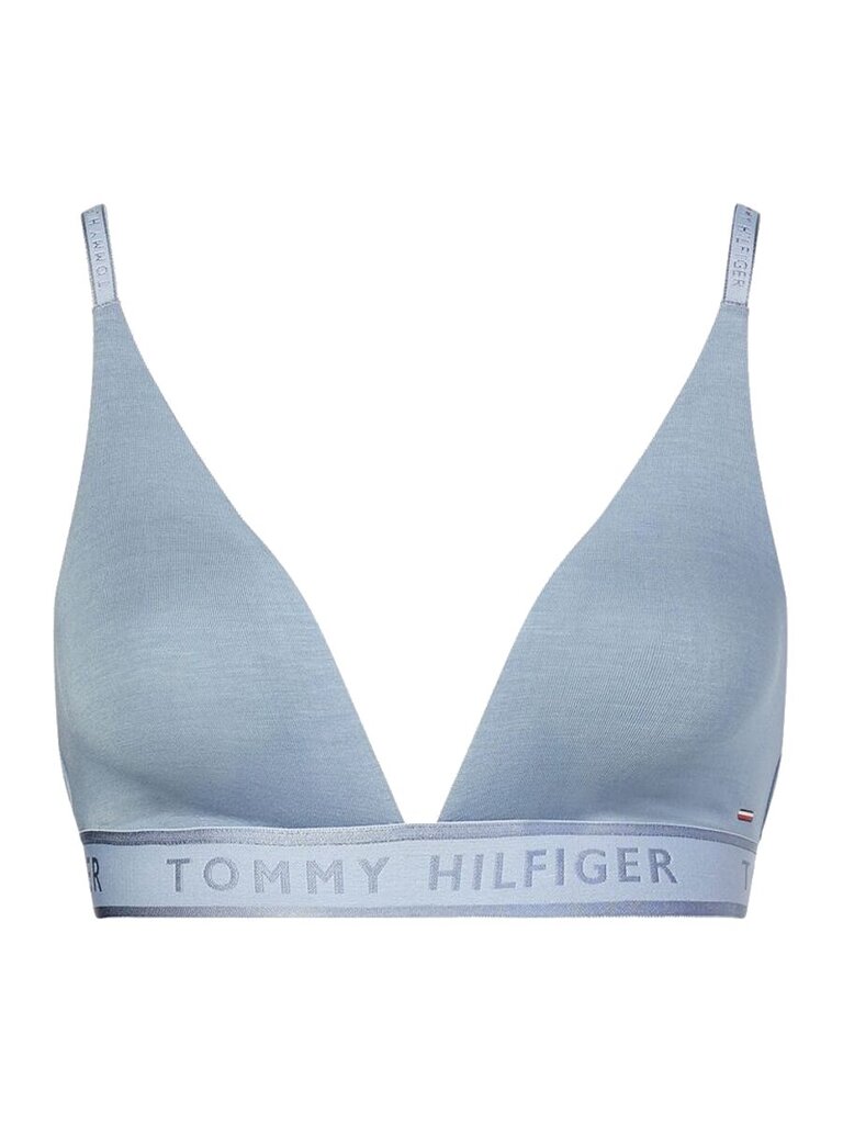 Tommy Hilfiger krūšturis sievietēm Triangle Bralette 545659748, zils cena un informācija | Krūšturi | 220.lv