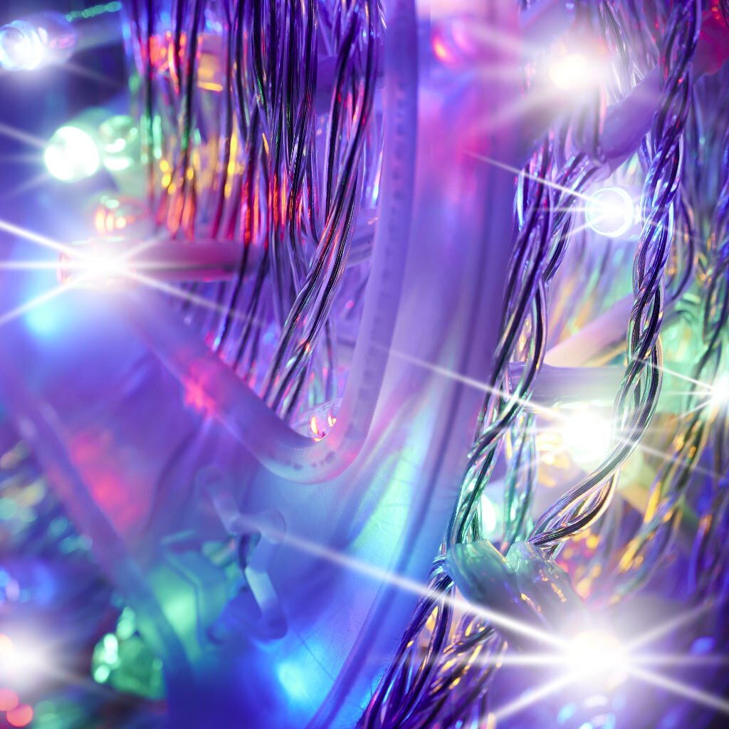 LED gaismas josla ar tālvadības pulti, 50 m цена и информация | Ziemassvētku lampiņas, LED virtenes | 220.lv