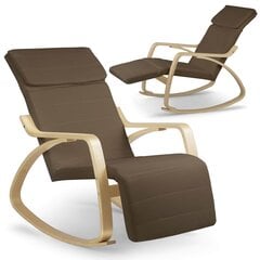 Кресло качалка Suzi, коричневое цена и информация | Кресла для отдыха | 220.lv