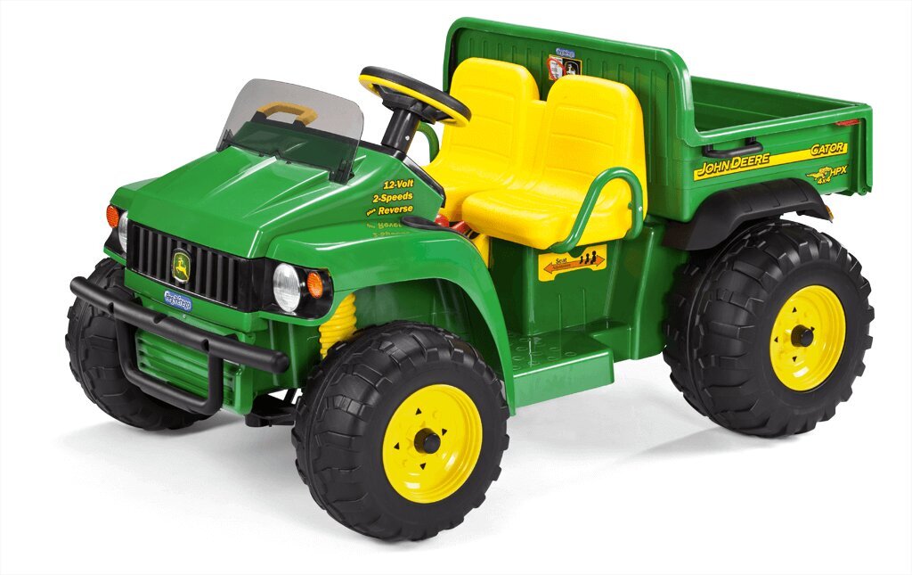 Bērnu divvietīgs elektroauto Peg Perego John Deere Gator HPX 12V/350W цена и информация | Bērnu elektroauto | 220.lv