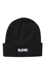 Шапка G-STAR Effo Raw Long Beanie Black цена и информация | Мужские шарфы, шапки, перчатки | 220.lv