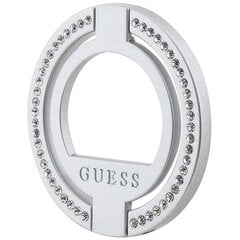 Guess MagSafe Ring stand GUMRSALDGS srebrny|silver Rhinestone цена и информация | Держатели для телефонов | 220.lv