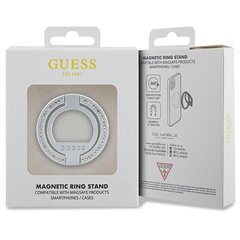 Guess MagSafe Ring stand GUMRSALDGS srebrny|silver Rhinestone цена и информация | Держатели для телефонов | 220.lv