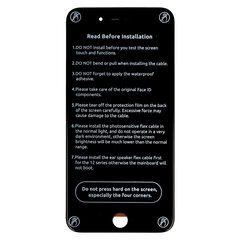 LCD Display NCC for Iphone 7 Plus White Select цена и информация | Запчасти для телефонов и инструменты для их ремонта | 220.lv