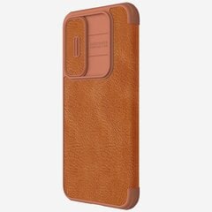 Nillkin Qin Book PRO Case for Samsung Galaxy A55 5G Brown цена и информация | Чехлы для телефонов | 220.lv