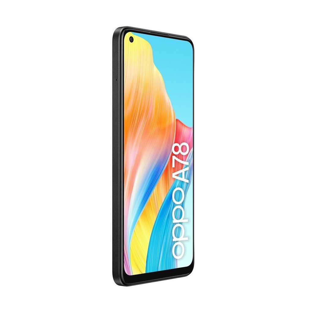 Oppo A78 DS Mist Black cena un informācija | Mobilie telefoni | 220.lv