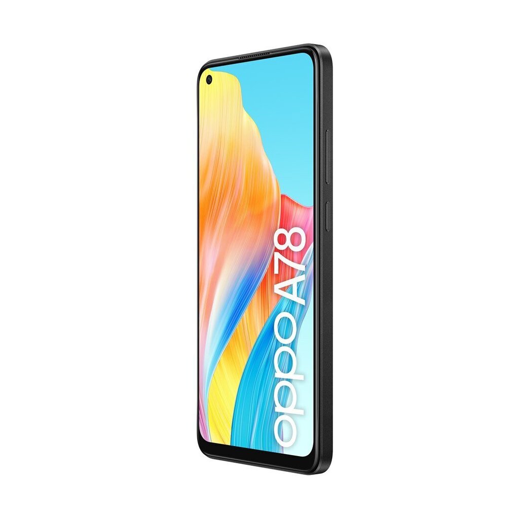 Oppo A78 DS Mist Black cena un informācija | Mobilie telefoni | 220.lv