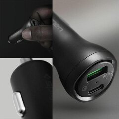 Ładowarka sam. Spigen F31QC Steadiboost PD27W 1xUSB-C 1xUSB-A czarna|black 000CP25597 цена и информация | Зарядные устройства для телефонов | 220.lv