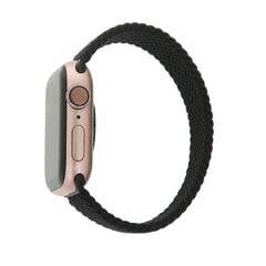 Elastic band XS for Apple Watch 42|44|45 mm length 135 mm black цена и информация | Аксессуары для смарт-часов и браслетов | 220.lv