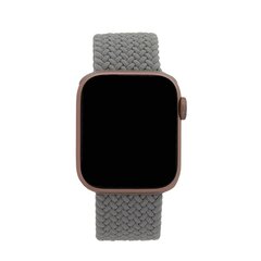 Elastic band XS for Apple Watch 42|44|45 mm length 135 mm light gray цена и информация | Аксессуары для смарт-часов и браслетов | 220.lv