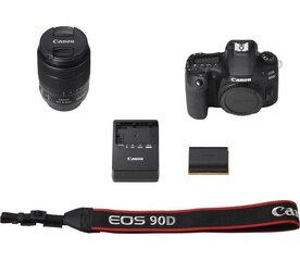 Canon EOS 90D cena un informācija | Digitālās fotokameras | 220.lv