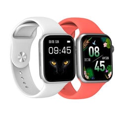 DCU Colorful 2 White + Red cena un informācija | Viedpulksteņi (smartwatch) | 220.lv