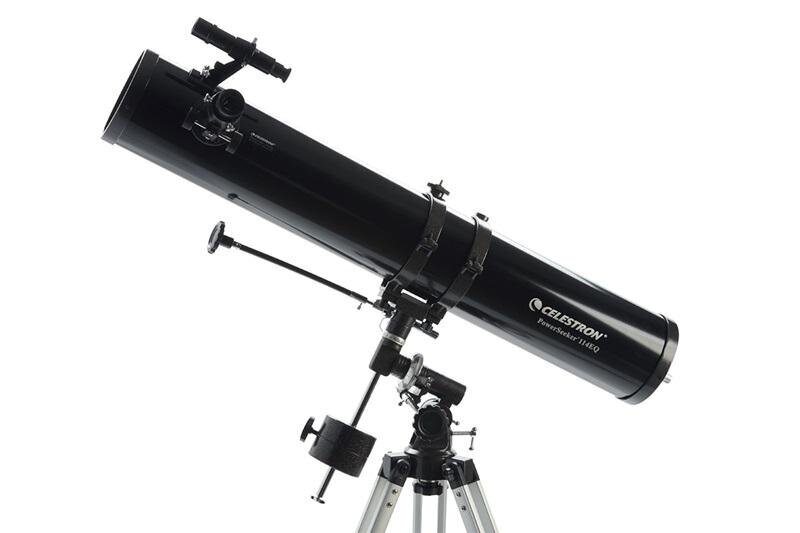 Celestron PowerSeeker 114EQ цена и информация | Teleskopi un mikroskopi | 220.lv