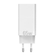 Wall charger EU 2xUSB-C(65W|30W) USB-A(30W) Vention, FEDW0-EU, 2.4A, PD 3.0 цена и информация | Зарядные устройства для телефонов | 220.lv