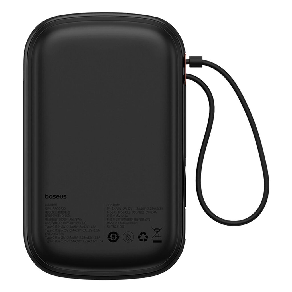 Baseus Qpow Pro+ 20000mAh cena un informācija | Lādētāji-akumulatori (Power bank) | 220.lv