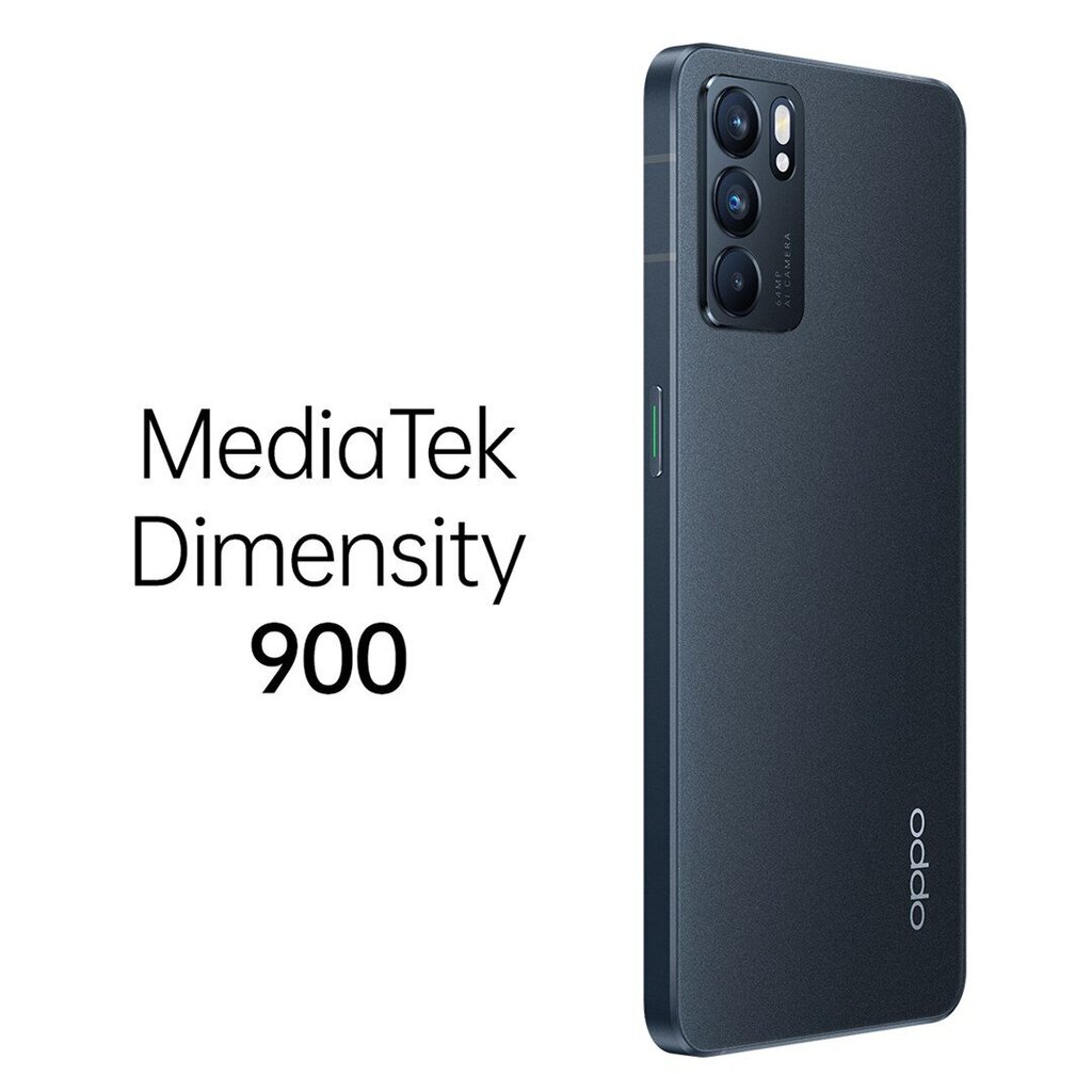 Oppo Reno 6 5G 8/128GB black цена и информация | Mobilie telefoni | 220.lv