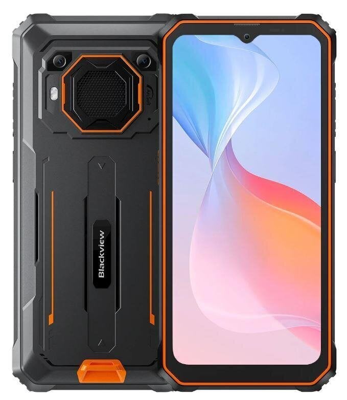 Blackview BV6200 Pro 6/128, orange цена и информация | Mobilie telefoni | 220.lv