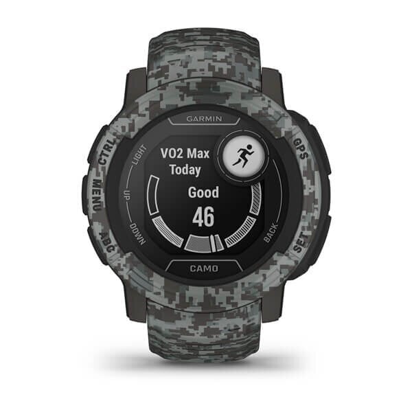 Garmin Instinct 2 Camo Edition, Graphite cena un informācija | Viedpulksteņi (smartwatch) | 220.lv