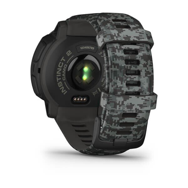 Garmin Instinct 2 Camo Edition, Graphite cena un informācija | Viedpulksteņi (smartwatch) | 220.lv