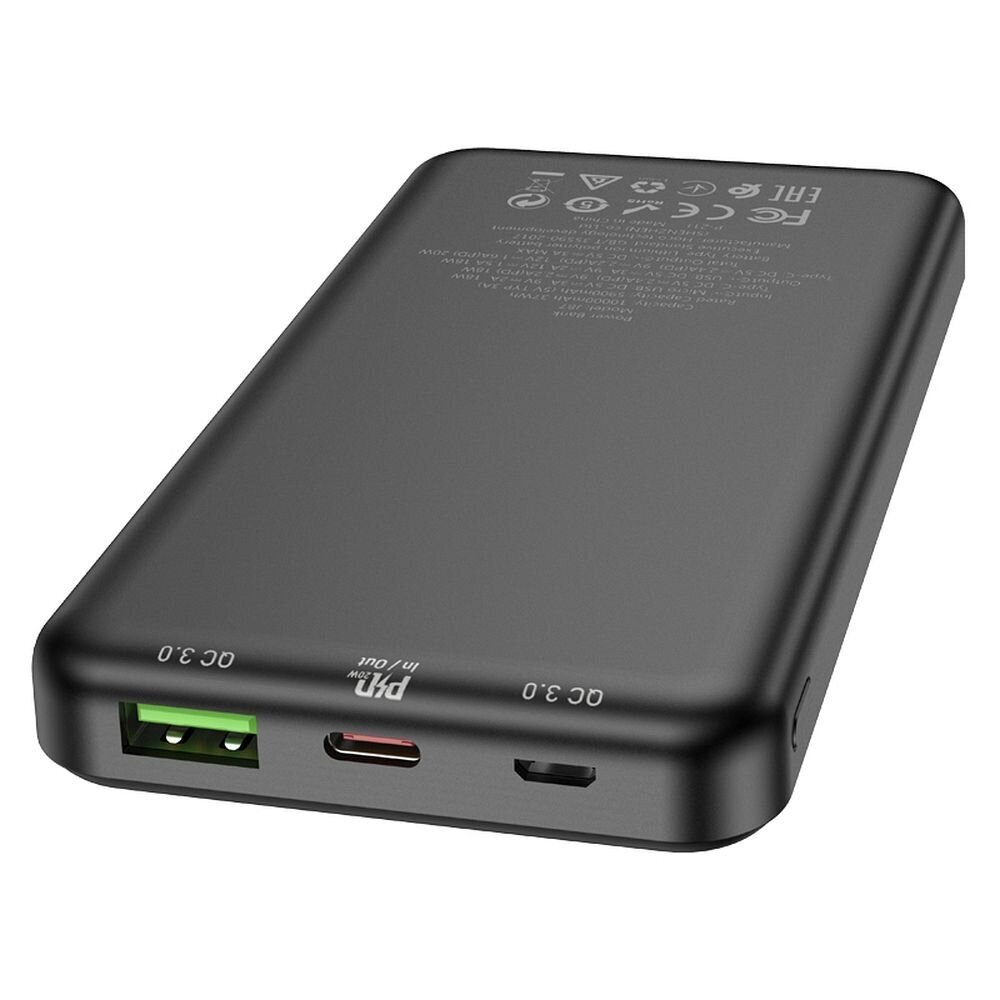 Hoco PD20W 10000mAh цена и информация | Lādētāji-akumulatori (Power bank) | 220.lv