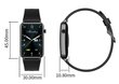 Kumi U3 Black цена и информация | Viedpulksteņi (smartwatch) | 220.lv