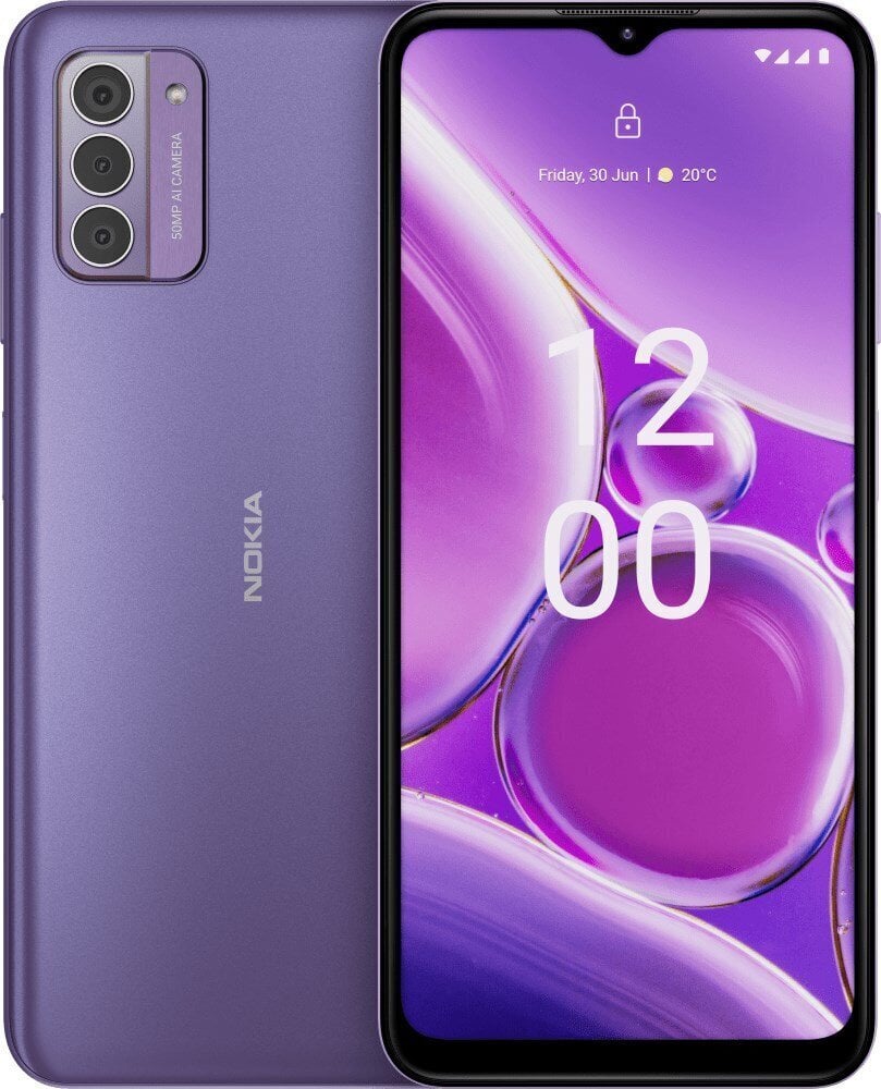 Телефон Nokia G42 5G 128 GB Purple цена | 220.lv