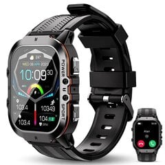 Oukitel BT20 Black/Orange cena un informācija | Viedpulksteņi (smartwatch) | 220.lv