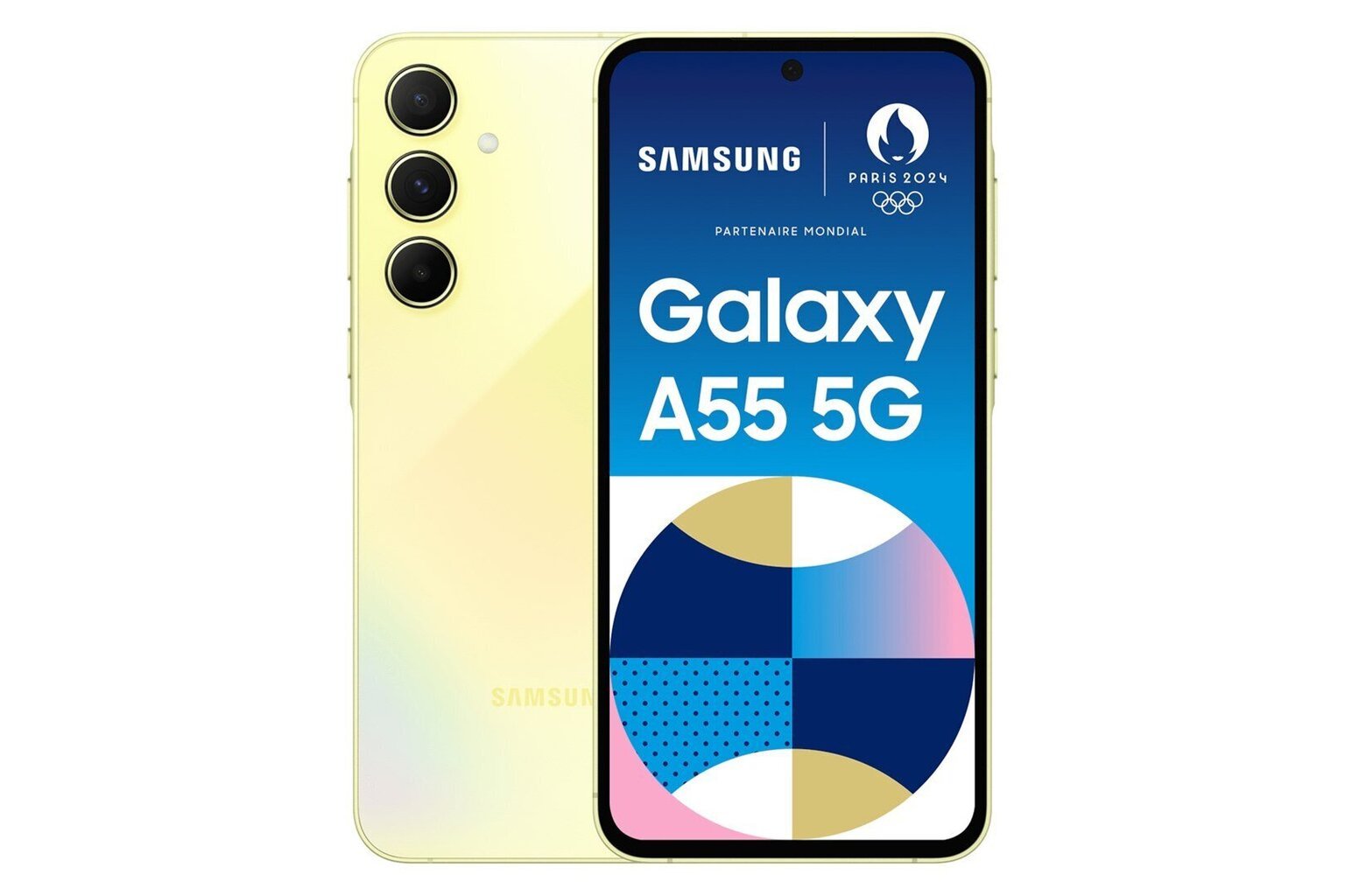 Samsung Galaxy A55 5G Awesome Lemon cena un informācija | Mobilie telefoni | 220.lv