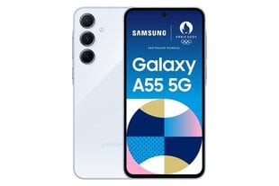 Samsung Galaxy A55 5G Ice Blue cena un informācija | Mobilie telefoni | 220.lv