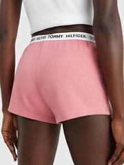 Шорты Tommy Hilfiger Logo Waistband Relaxed Fit English Pink цена и информация | Женские шорты | 220.lv