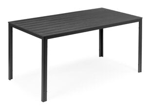 Обеденный стол для сада Polywood, 156 cm. x 78 cm., 6 мест, серый цена и информация | Столы для сада | 220.lv