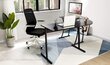 Moderns stūra galds, 99 cm x 48 cm, melns цена и информация | Datorgaldi, rakstāmgaldi, biroja galdi | 220.lv