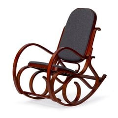 Кресло-качалка, серое  цена и информация | Кресла в гостиную | 220.lv