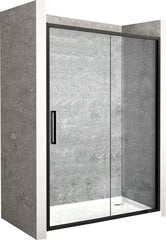Prece ar bojājumu. Dušas durvis REA Rapid Slide Black mat,100,110,120,130,140,150,160 cm cena un informācija | Preces ar bojājumiem | 220.lv