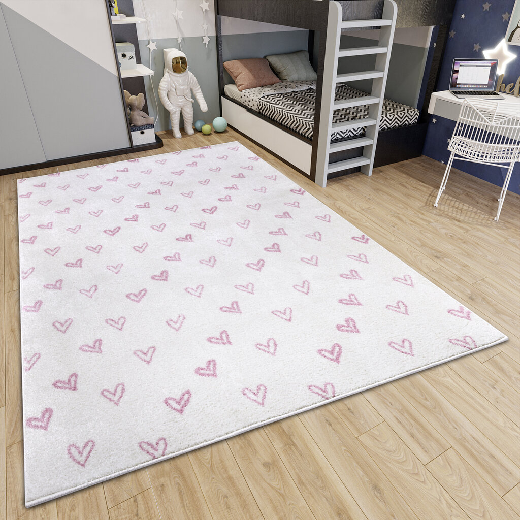 Hanse Home bērnu paklājs Adventures Hearts 120x170 cm cena un informācija | Paklāji | 220.lv