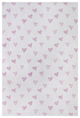 Hanse Home bērnu paklājs Adventures Hearts 160x235 cm цена и информация | Ковры | 220.lv