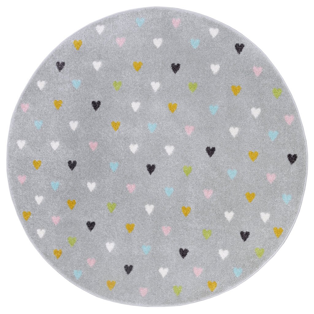 Hanse Home bērnu paklājs Little Hearts 100x100 cm cena un informācija | Paklāji | 220.lv