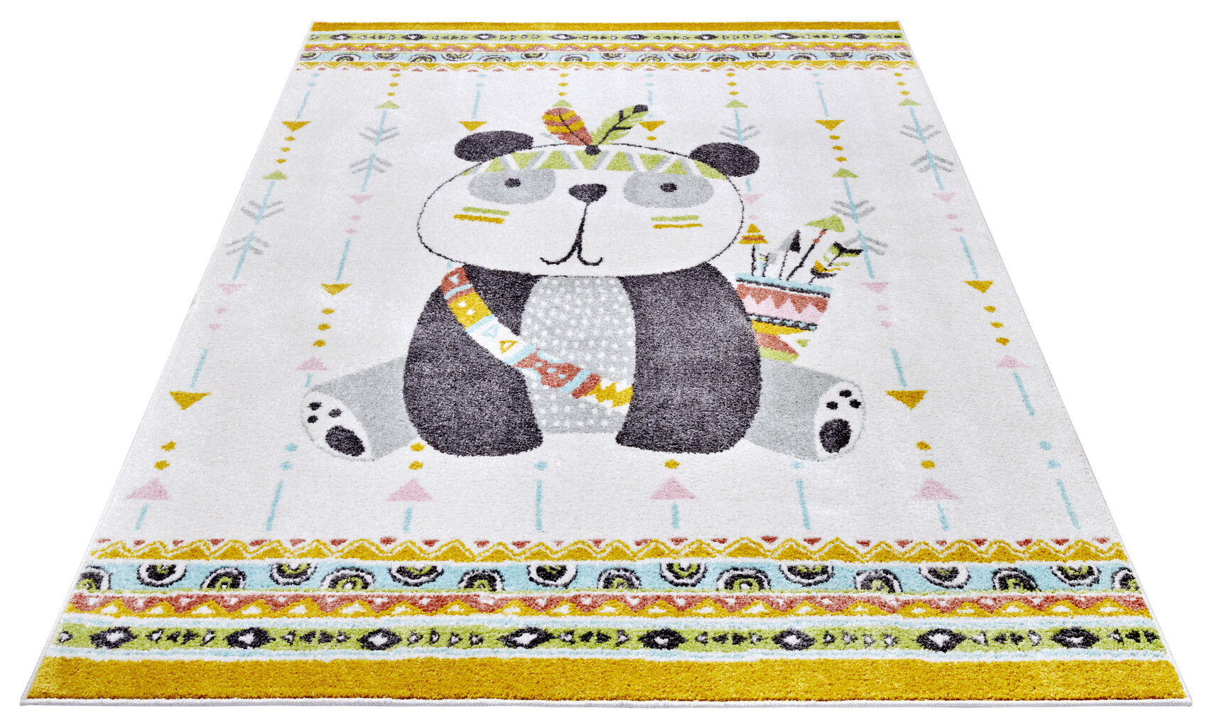 Hanse Home bērnu paklājs Adventures Panda 160x235 cm cena un informācija | Paklāji | 220.lv