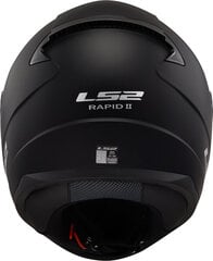 Moto ķivere LS2 Rapid II matēti melna цена и информация | Шлемы для мотоциклистов | 220.lv