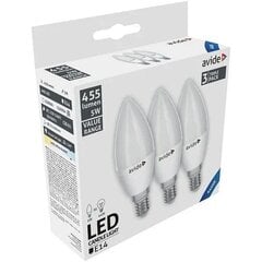 Avide LED spuldzes 5W E14 6400K 3 gab цена и информация | Лампочки | 220.lv