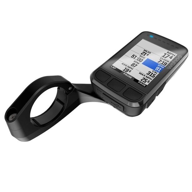 Bezvadu velodators Wahoo Elemnt Bolt V2 GPS melns cena un informācija | Velodatori, navigācijas | 220.lv